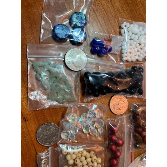 Assorted Beads for Jewelry Making #501 - Picture 2 of 10